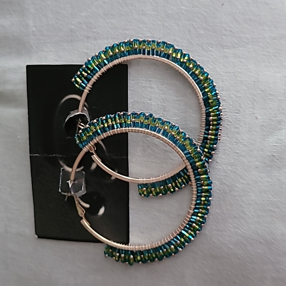 Alchemy Beadwork hoops